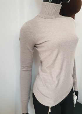 Поло бежово кашмир