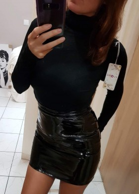 Поло черно кашмир