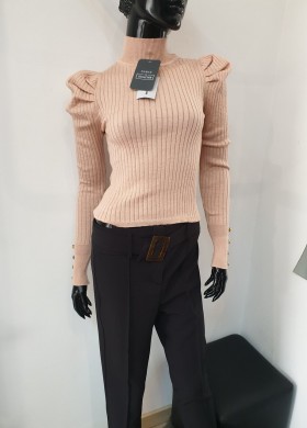 Поло в нежно розово