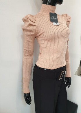 Поло в нежно розово