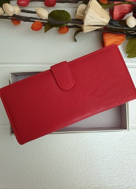 Портмоне дамско естествена кожа код 3032