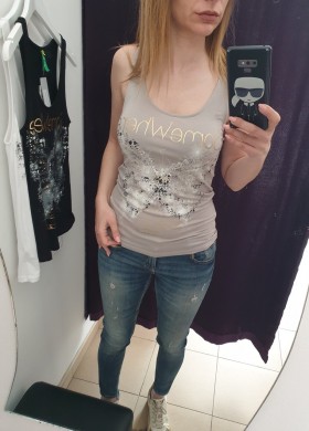 Потник BUTTERFLY сив