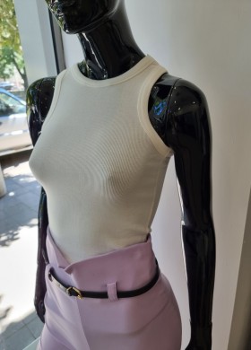 Потник KAROL бял рипс