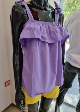 Потник в лилаво с връзки