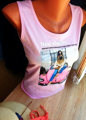 Потник PINK CAR 2