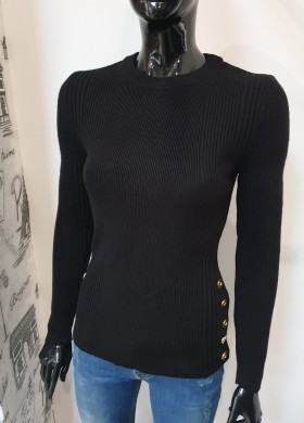 Пуловер ARLETA черен