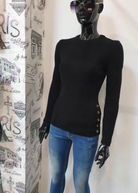 Пуловер ARLETA черен