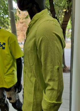 Риза зелена лен