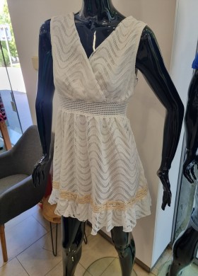 Рокля бяла Amo&Roma