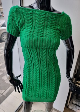 Рокля с бюстие плетиво