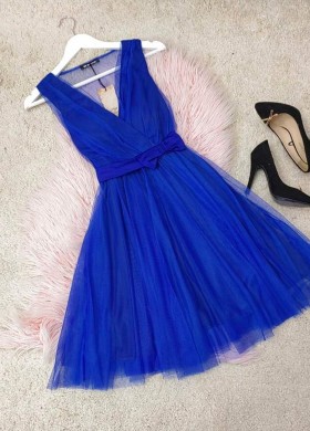 Рокля BUENA в синьо