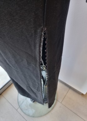 Рокля дълга черна