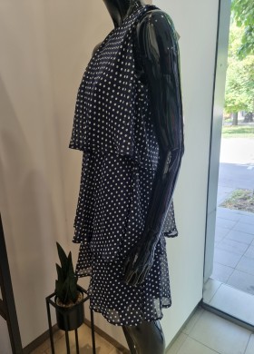 Рокля EVA волани точки