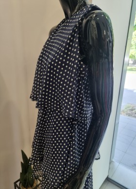 Рокля EVA волани точки