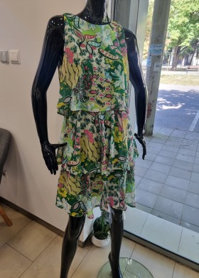 Рокля EVA в зелено