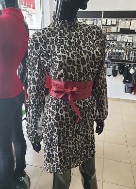 Рокля ХИТ леопардов принт