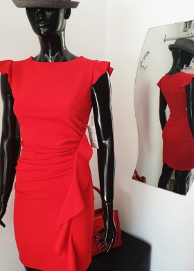 рокля RED CHIC