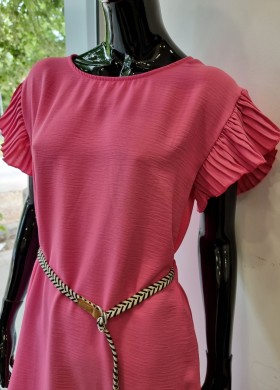 Рокля в розово