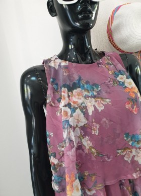 Рокля волани