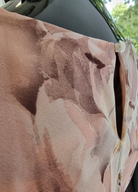 Рокля волани EVA розова