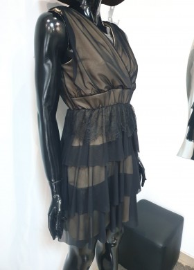 Рокля на волани