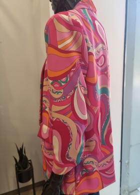 Сако абстрактни шарки