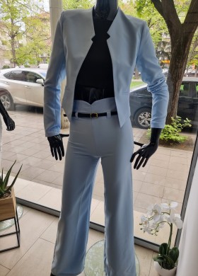 Сако късо бебешко синьо