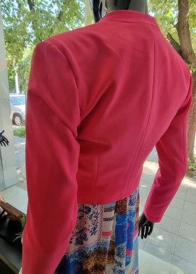 Сако късо циклама