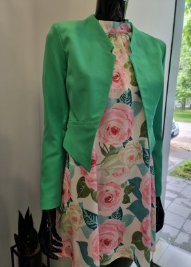 Сако късо зелено