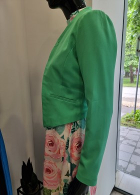 Сако късо зелено