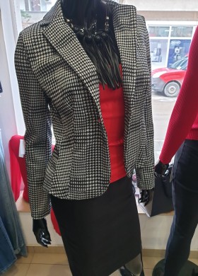 Сако пепит MISS CHIC