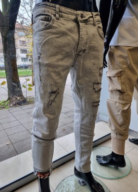 Сиви дънки GM PREMIUM