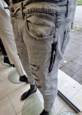 Сиви дънки GM PREMIUM