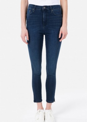 Слим дънки над глезена