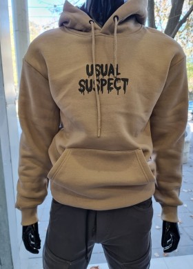 Суитшърт с Мики Маус бeжов