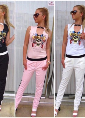 Тениска с череп 