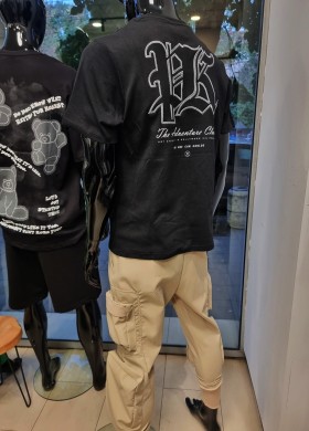 Тениска черна Paradise