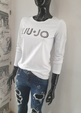 Тениска LJ0 бяла