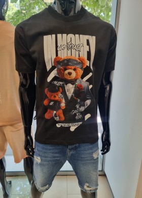 Тениска Мечета черна