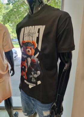 Тениска Мечета черна