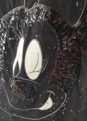 Тениска MICKEY черна