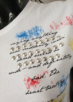 Тениска с надписи