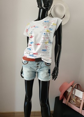 Тениска с надписи