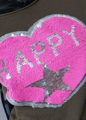 Тениска с пайети