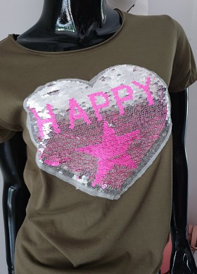 Тениска с пайети