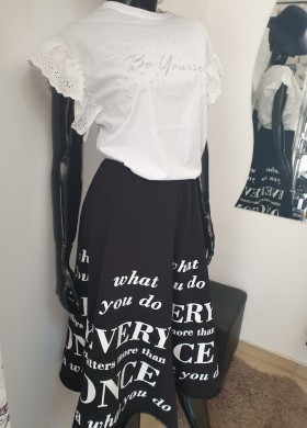 Тениска с перли