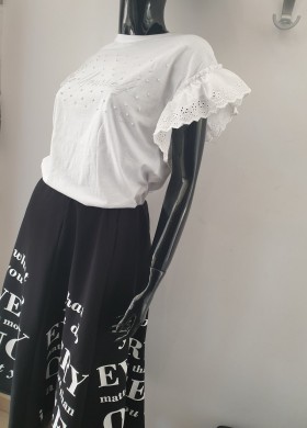 Тениска с перли