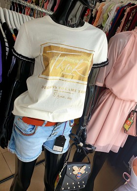 Тениска Think