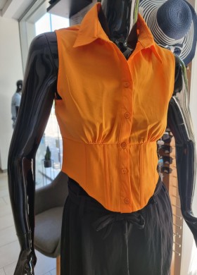 Топ - риза в оранж