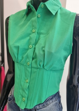 Топ - риза в зелено